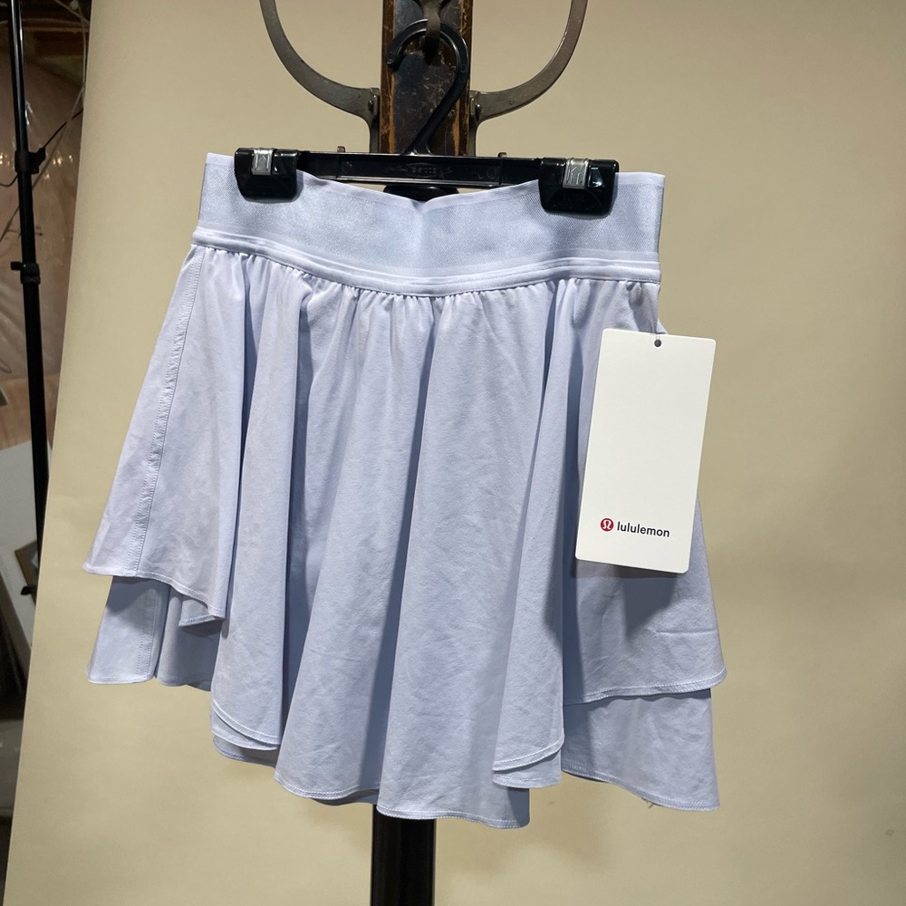 lululemon Court Rival skort lilac tennis Lavender Layered Skater Skirt